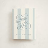 "Oh Boy!" - Baby Shower Thank You Cards in Bluebonnet by Laura Hankins - Front