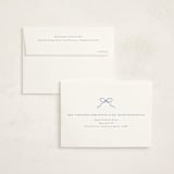 "Bitty Bouquet" - Baby Shower Thank You Cards in Periwinkle by Paper Raven Co. - FREE Recipient Addressing