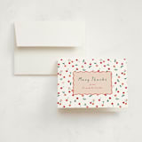 "Cherry Sweet" - Baby Shower Thank You Cards in Cherry Pie by Erin German - Card with Envelope