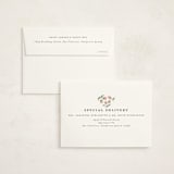 "Rose Quilt" - Baby Shower Thank You Cards in Blush by Jennifer Holbrook - FREE Recipient Addressing