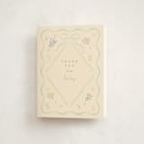 "petite corners" - Baby Shower Thank You Cards in Seafoam by Jennifer Wick - Front