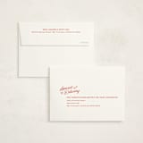 "Cute Country BBQ" - Baby Shower Thank You Cards in Cherry Pie by Jessie Steury - FREE Recipient Addressing