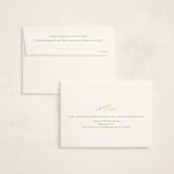 "Veggie Patch" - Baby Shower Thank You Cards in Olive by Natalie Rae - FREE Recipient Addressing