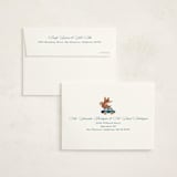 "woodland cars" - Baby Shower Thank You Cards in Navy by Vivian Yiwing - FREE Recipient Addressing