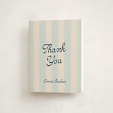 "Mariniere" - Baby Shower Thank You Cards in Marina by Olivia Raufman - Front