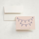 "Baby Garland" - Baby Shower Thank You Cards in Cupcake by Ashley Iwafuchi - Card with Envelope