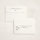 "Blossoming Love" - Baby Shower Thank You Cards in Midnight by Sarah Rosenthal - FREE Recipient Addressing