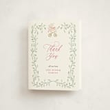 "graceful" - Baby Shower Thank You Cards in Peony by Sarah Knight - Front
