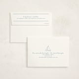"nautical celebration" - Baby Shower Thank You Cards in Powder Blue by Claudia Orengo - FREE Recipient Addressing