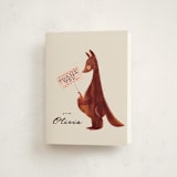 "Kangaroo Pop" - Baby Shower Thank You Cards in Cream by Gwen Bedat - Front