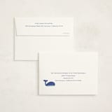 "Whale Hello" - Baby Shower Thank You Cards in Sea by Harriet Richter - FREE Recipient Addressing