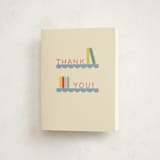 "Baby Shelfie" - Baby Shower Thank You Cards in Classic Library by Julia Starr - Front