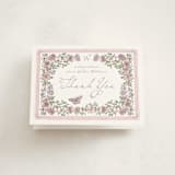 "Baby in Bloom." - Baby Shower Thank You Cards in Heather by Jenna Holcomb - Front