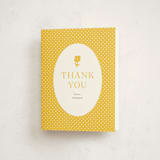 "Hummingbird Garden" - Baby Shower Thank You Cards in Saffron by Eve Schultz - Front