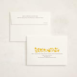 "Hummingbird Garden" - Baby Shower Thank You Cards in Saffron by Eve Schultz - FREE Recipient Addressing
