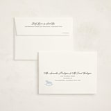 "Classic Gingham" - Baby Shower Thank You Cards in Sky by Melinda Denison - FREE Recipient Addressing