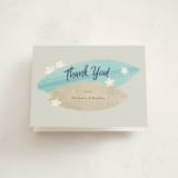 "Surf baby" - Baby Shower Thank You Cards in Pebble by Adelyn T. - Front