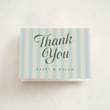 "Soda Shoppe" - Baby Shower Thank You Cards in Cream Soda by Morgan Kendall - Front