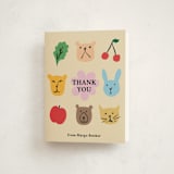"Park Slope" - Baby Shower Thank You Cards in Rainbow by Claire - Front