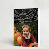 "Web" - Halloween Cards in Night by Morgan Kendall - Folded Card