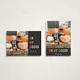"Oh My Gourd" - Halloween Cards in Pumpkin by Dawn Pope - Photo Orientation Options