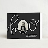 "Boo Frame" - Halloween Cards in Noir by Nicole Hance - Folded Card