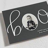 "Boo Frame" - Halloween Cards in Noir by Nicole Hance - Detail