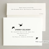 "Batty" - Halloween Cards in Midnight by Angela Garrick - FREE Recipient Addressing