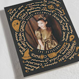 "Spell Circle" - Halloween Cards in Jack O Lantern by Ghia Designs - Detail