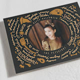 "Spell Circle" - Halloween Cards in Jack O Lantern by Ghia Designs - Detail