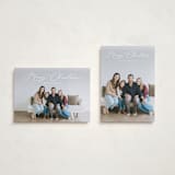 "Charming Script" - Holiday Cards in Frost by Erica Krystek - Photo Orientation Options