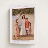 "Minimalist Frame" - Holiday Cards in Stocking by Nicole Walsh - Folded Card