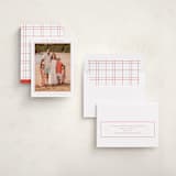 "Minimalist Frame" - Holiday Cards in Stocking by Nicole Walsh - Assembled