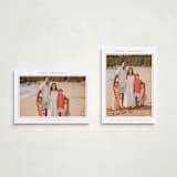 "Minimalist Frame" - Holiday Cards in Stocking by Nicole Walsh - Photo Orientation Options