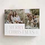 "Pair" - Holiday Cards in Cocoa by Pixel and Hank - Folded Card