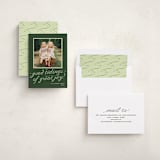 "cotillion" - Holiday Cards in Evergreen by Megan Davis - Assembled