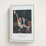 "Bowery" - Holiday Cards in Wreath by Megan Davis - Folded Card