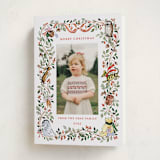 "Hundred Aker Wreath" - Holiday Cards in Christopher Robin by Sarah Knight - Folded Card