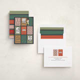 "Pixar's Mosters Inc Holiday Doors" - Holiday Cards in Santa by Claudia Orengo - Assembled