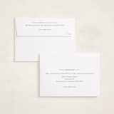 "Delicate botanical frame" - Holiday Cards in Blue Jay by Lucrecia Caporale - FREE Recipient Addressing