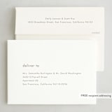 "Minimalist Border" - Holiday Cards in Cotton by Stacey Meacham - FREE Recipient Addressing