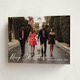 "Holiday Glee" - Holiday Cards in Ivory by Chris Griffith - Folded Card