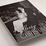 "Holiday in Type" - Holiday Cards in Snow by Design Lotus - Detail