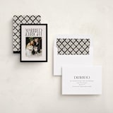 "Married & Bright" - Holiday Cards in Ink by Ekko Studio - Assembled
