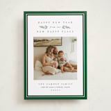 "New Happy Place" - Holiday Cards in Pine by Amy Kross - Front