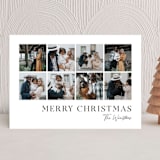 "The Gallery" - Holiday Cards in Onyx by Genna Blackburn - Front