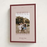 "Cranberry Sauce" - Holiday Cards in Cranberry Sauce by Blustery August - Folded Card