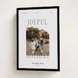 "Cranberry Sauce" - Holiday Cards in Coal by Blustery August - Folded Card