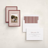 "Cranberry Sauce" - Holiday Cards in Cranberry Sauce by Blustery August - Assembled