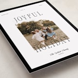 "Cranberry Sauce" - Holiday Cards in Coal by Blustery August - Detail